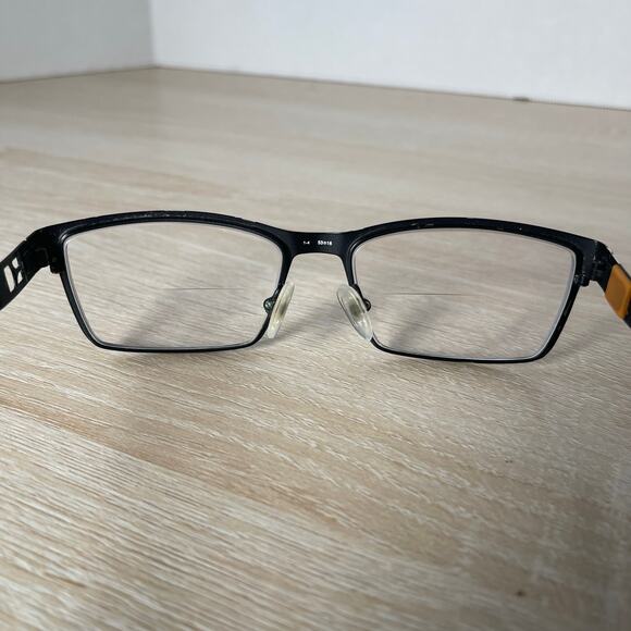 Hugo Boss Orange BO 0001 003 Eyeglasses READ Frames Only Metal Black 53-16-140 - Picture 5 of 10